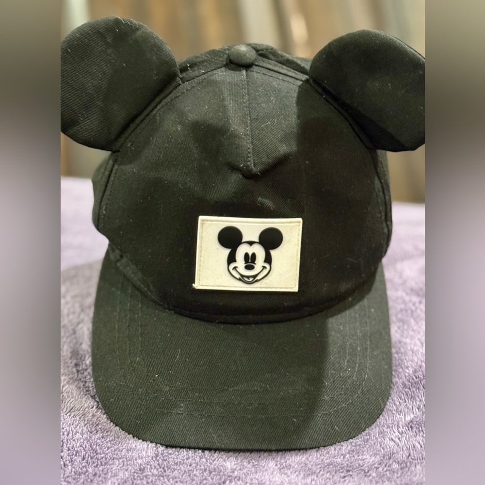 Disney Black Mickey Mouse Kids Hat